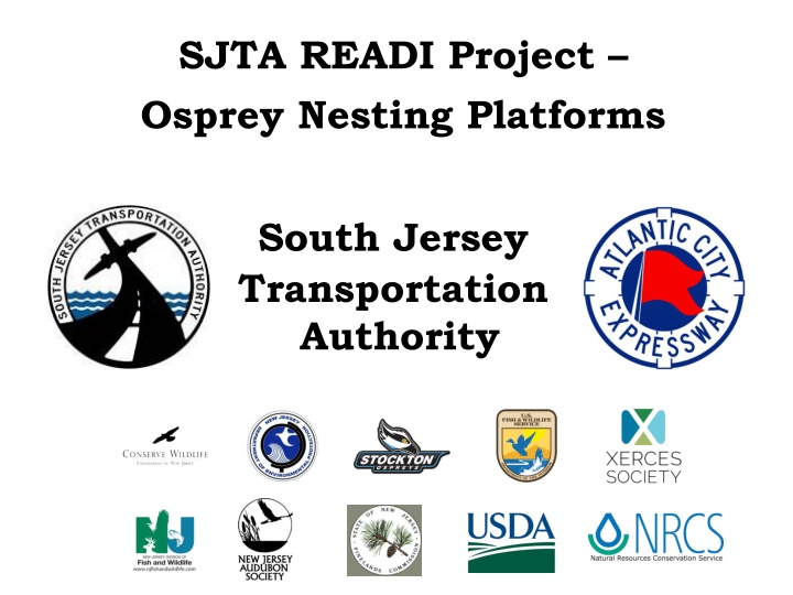 Osprey Nesting Platforms Initiative by South Jersey Transportation Authority