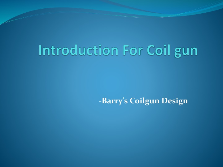 Coilguns: A Comprehensive Overview of Coilgun Design and Operation