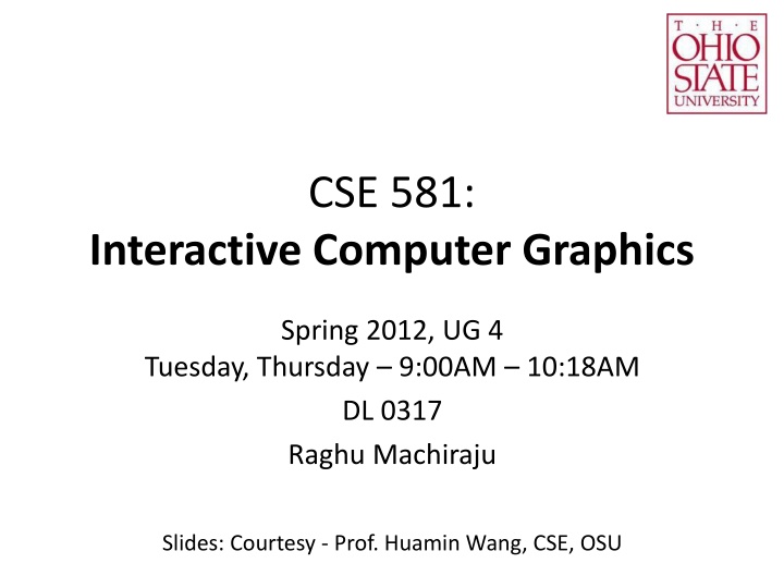 Interactive Computer Graphics