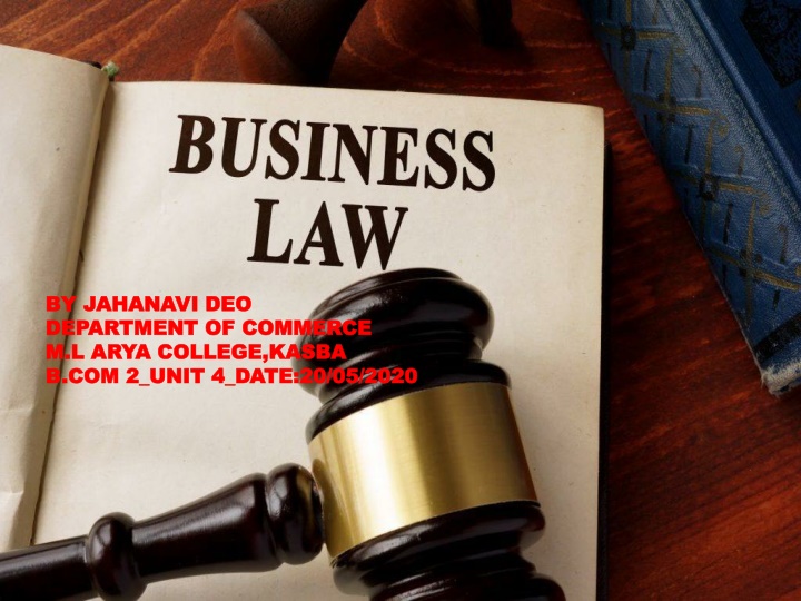 Presumptions in Negotiable Instruments under the Negotiable Instrument Act