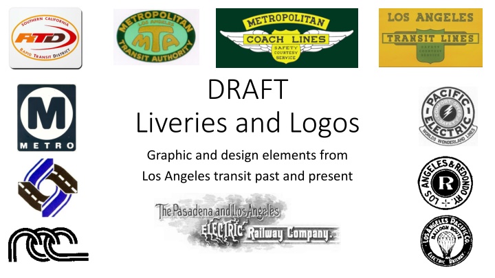 Evolution of Los Angeles Transit Graphics: Past and Present