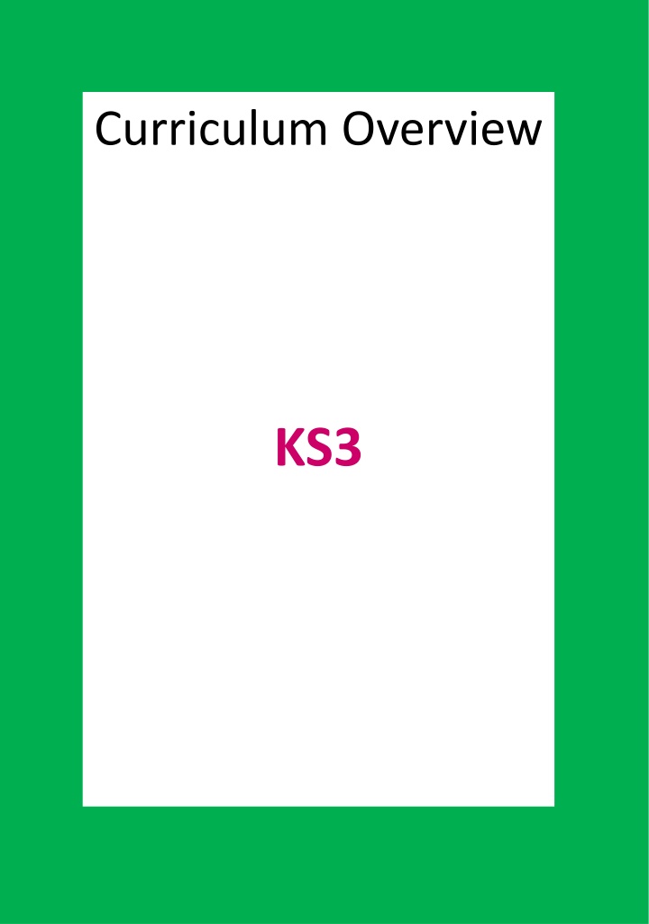 Music Notation and Interpretation in KS3 Curriculum