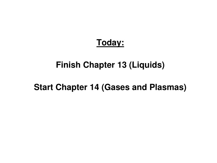 Fascinating World of Gases and Plasmas in Chapter 14