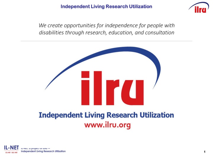 Evolution of Independent Living Movement