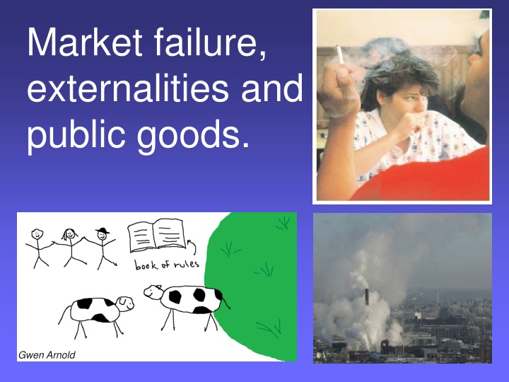 Market Failure, Externalities, and Public Goods