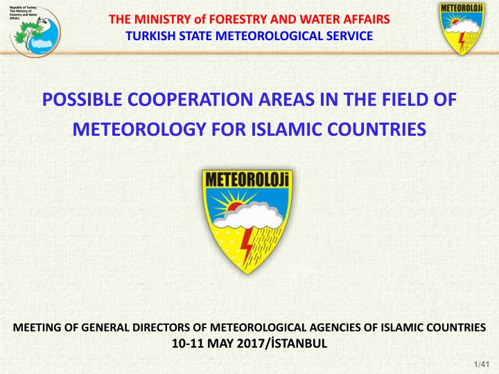 Collaboration Opportunities in Meteorology for Islamic Countries