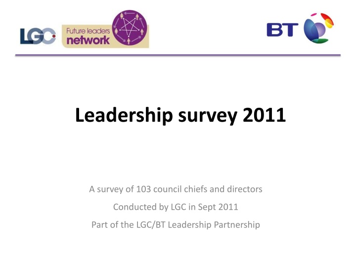 Leadership Challenges in Local Government: Insights from a 2011 Survey