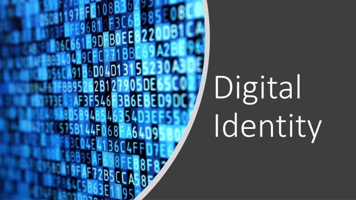 Digital Identity in the Modern Age