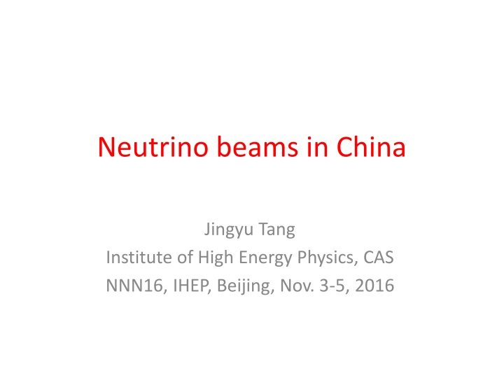 Overview of Neutrino Beams in China: MOMENT Study Progress and Potential
