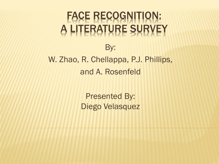 Face Recognition: A Comprehensive Literature Survey