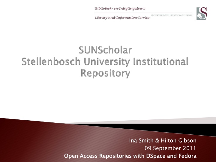 Streamlining Open Access Repositories Installation and Maintenance
