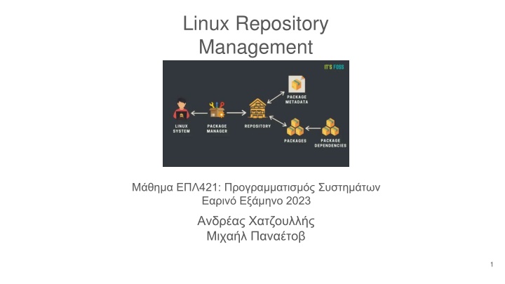 Linux Package Management and Repositories