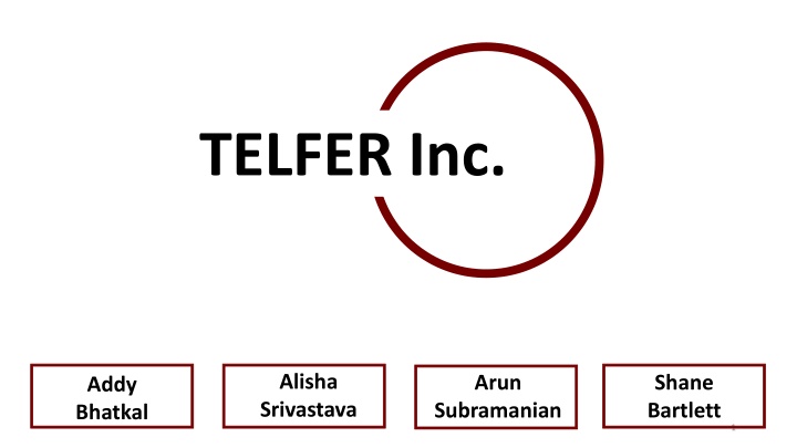 TELFER Inc. Strategic Analysis and Solutions