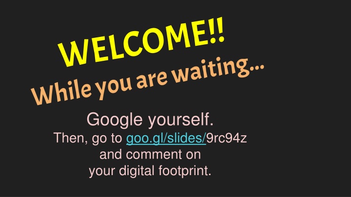 Managing Your Digital Footprint