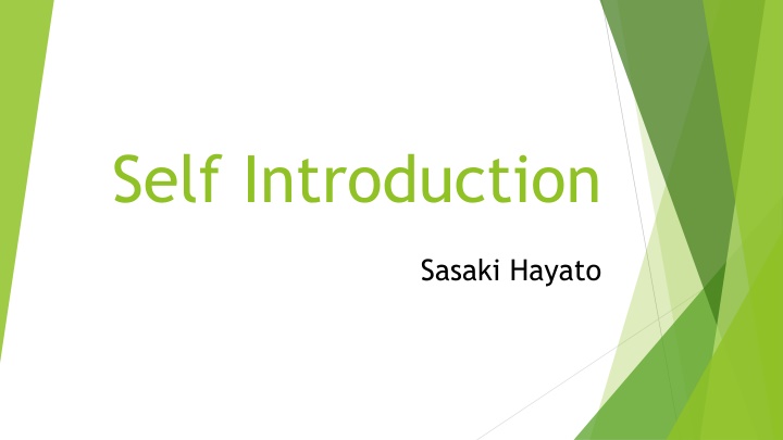Introduction of Hayato Sasaki - High Energy Physics Student from Kyoto University