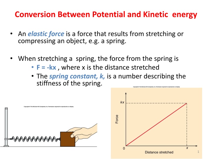 Energy Conversion, Power, and Momentum in Physics