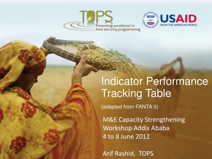 IPTT for Effective Program Monitoring and Reporting