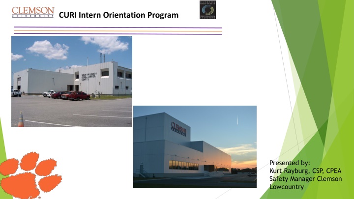 Comprehensive CURI Intern Orientation Program Overview
