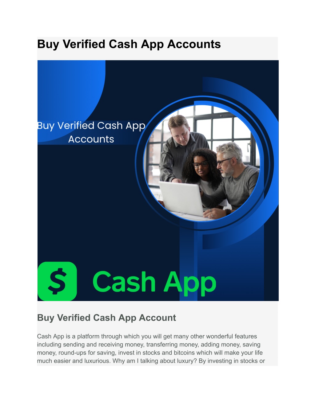 buy verified cash app accounts l.w