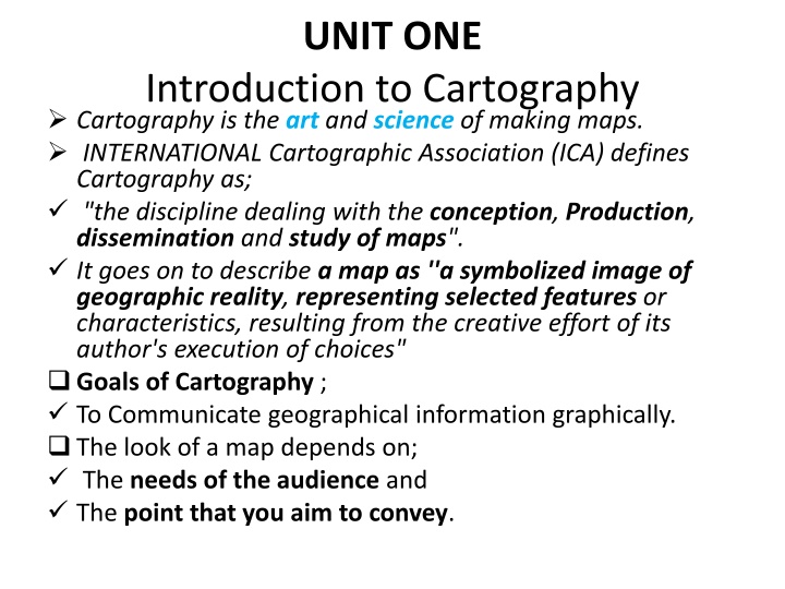 Unveiling the Art and Science of Cartography