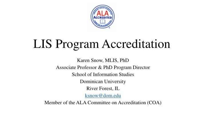ALA Accreditation Process and Importance