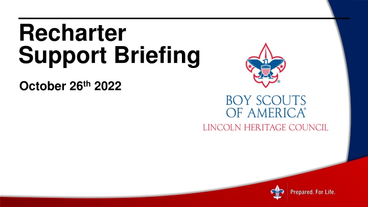 Recharter Support Briefing Overview