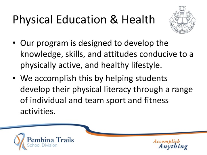 Physical Education & Health
