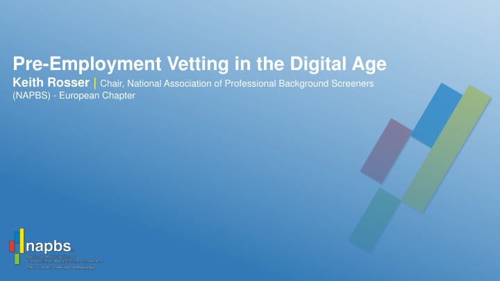Evolution of Pre-Employment Vetting in the Digital Age
