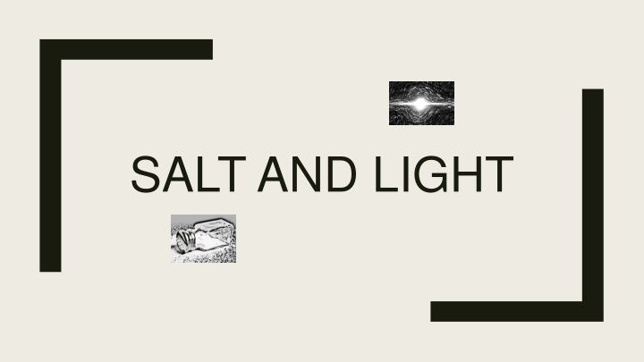Discover Salt and Light: Fascinating Facts and Insights