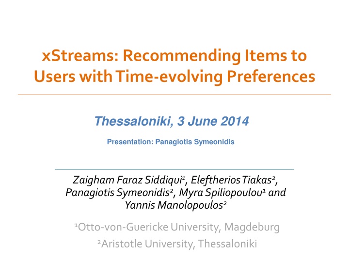 Enhancing User Experience Through Dynamic Recommendations