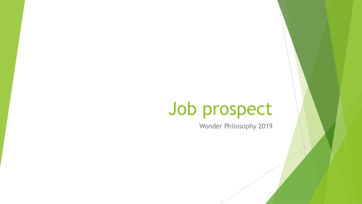 Navigating Academic Job Prospects in Philosophy 2019