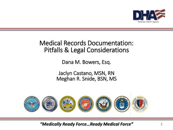 Insights into Medical Records Documentation: Pitfalls and Legal Considerations