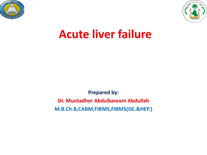 Overview of Acute Liver Failure: Causes, Classification, and Diagnosis