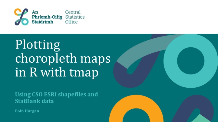 Visualizing Choropleth Maps in R with tmap using CSO ESRI Shapefiles and StatBank Data