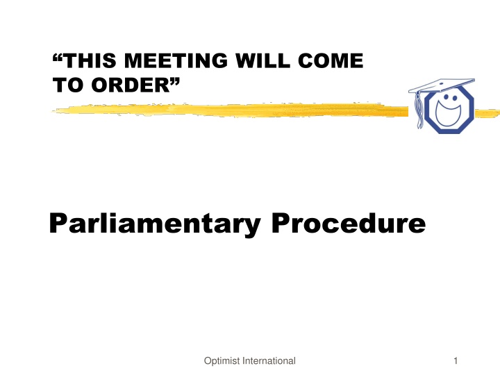 Parliamentary Procedure and Its Importance in Meetings