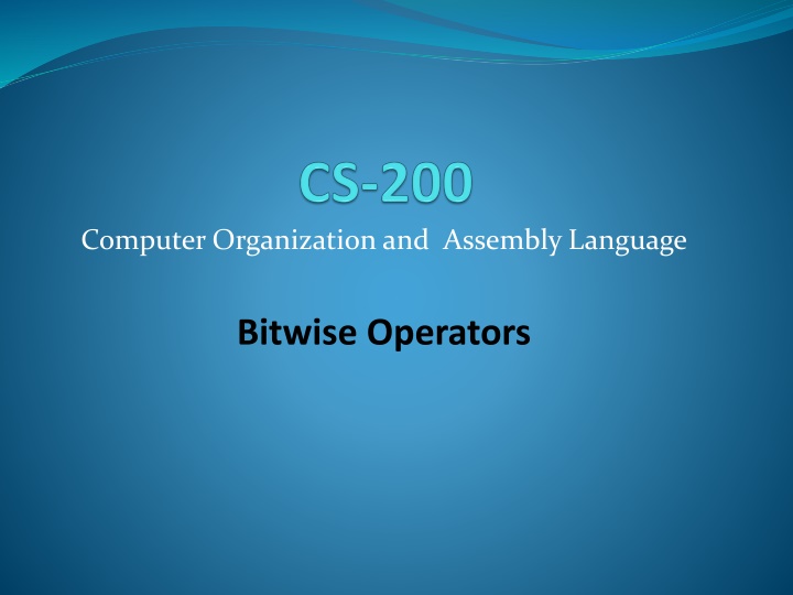 Bitwise Operators in C and C++