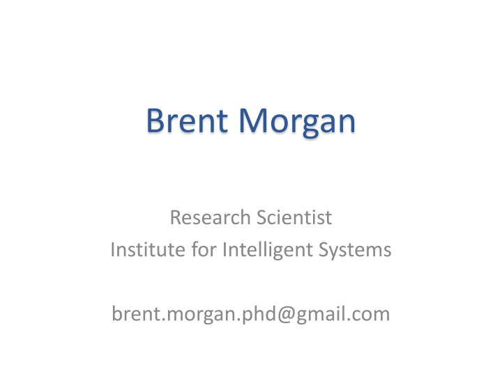 Innovative Research in Education Technology by Brent Morgan