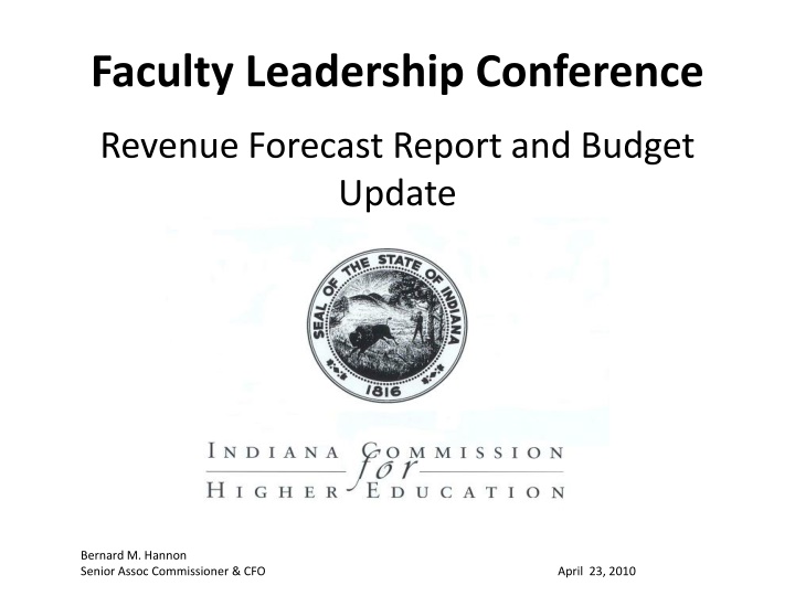 Indiana's Higher Education System: Financial Overview