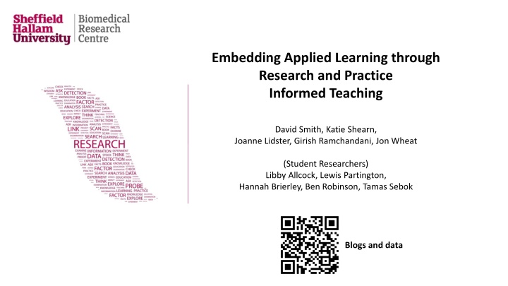 Enhancing Learning Through Research-Informed Teaching and Practice