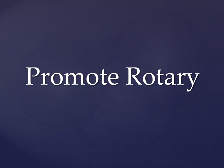 Enhancing Rotary Club Image Through Strategic Rebranding