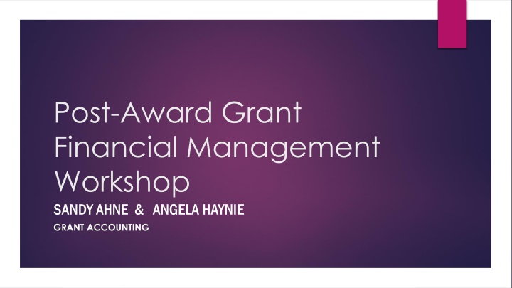 Effective Grant Financial Management Strategies