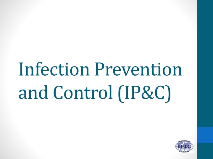 Evolution of Infection Prevention and Control in Healthcare