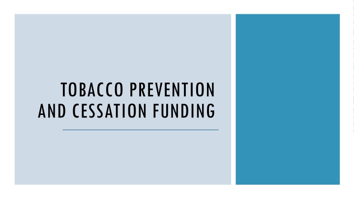 Impact of Tobacco Control Programs in Michigan