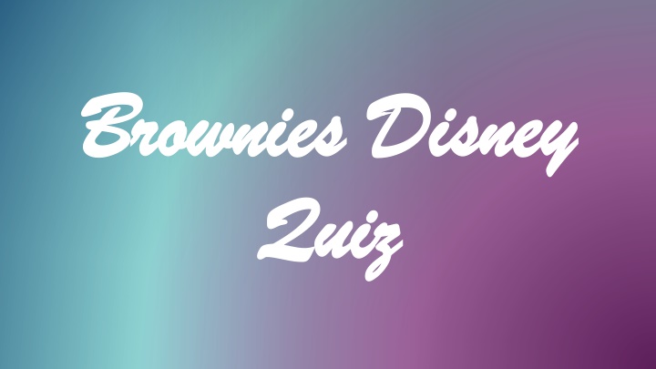 Disney Characters Quiz: Can You Guess Them All?