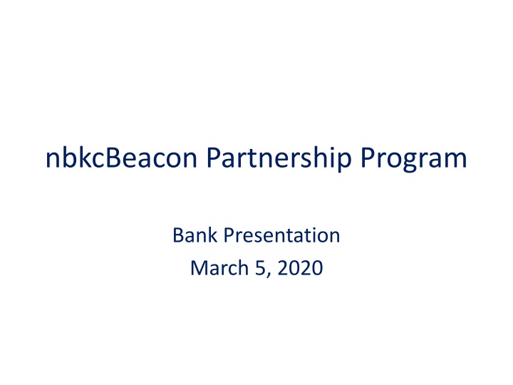 Revolutionizing Real Estate Referrals: nbkcBeacon Partnership Program Overview