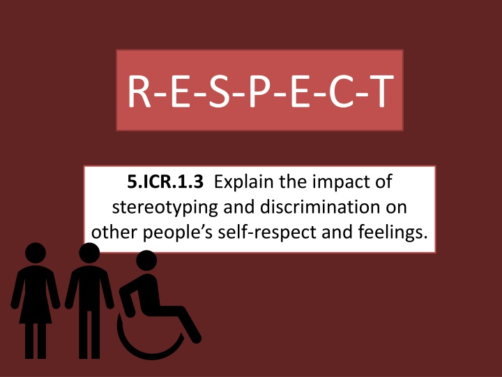 The Impact of Stereotyping and Discrimination on Self-Respect