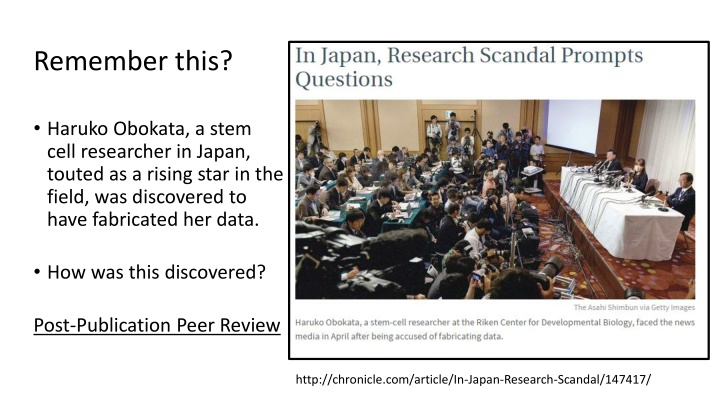 Uncovering Fabricated Data in Stem Cell Research: The Haruko Obokata Scandal