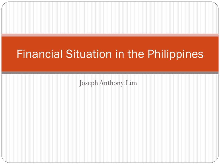 Economic Resilience and Growth in the Philippines: A Success Story of Overcoming Financial Challenges