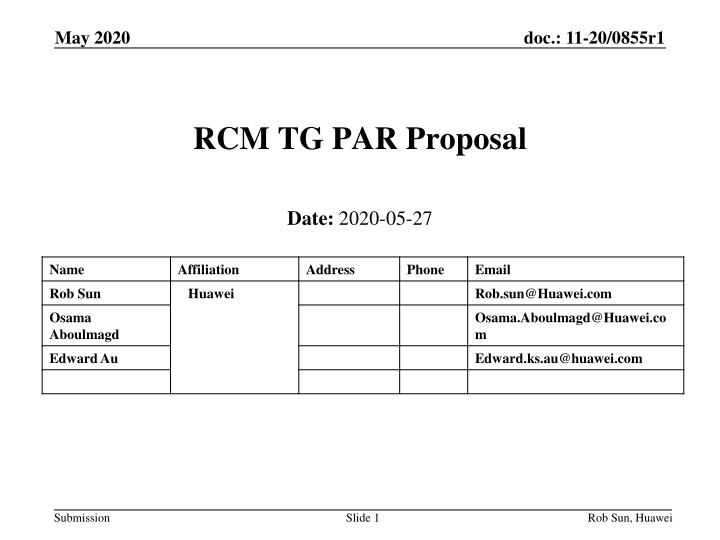 Proposal for IEEE 802.11 Privacy Enhancement