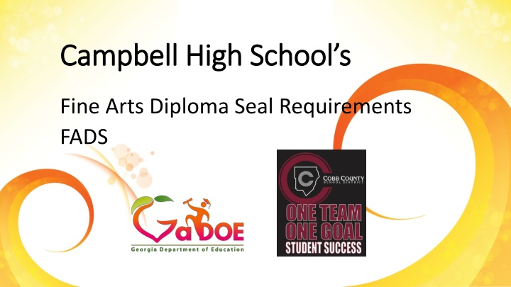 Fine Arts Diploma Seal Requirements in Cobb County Schools